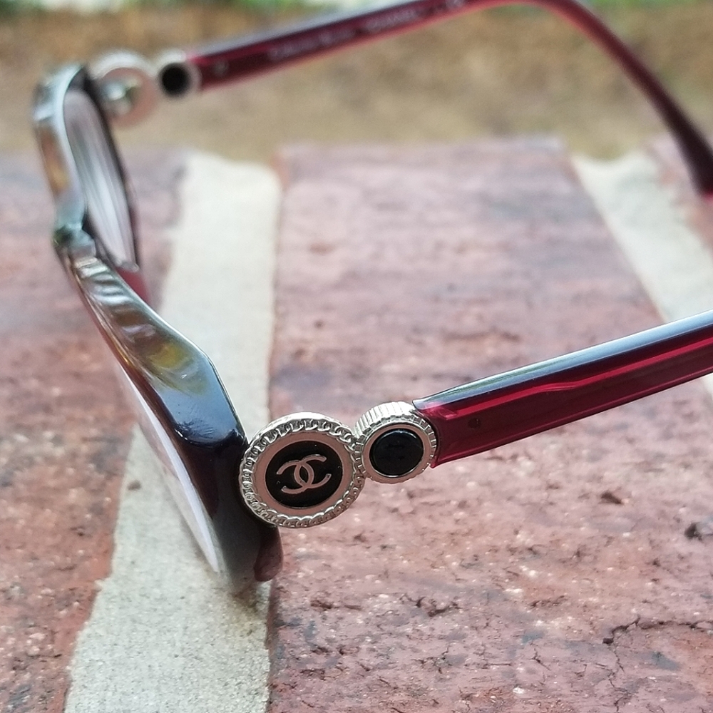Amazing looking  Authentic Chanel CC eyeglasses Frames - Picture 4 of 16